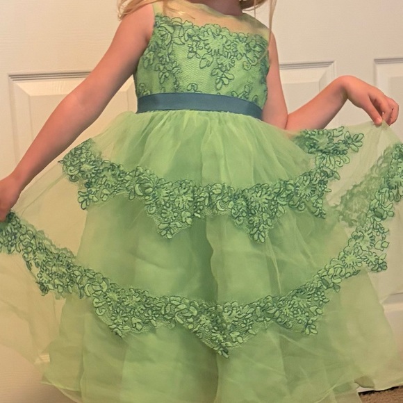 David's Bridal girls flower girl dress - Picture 4 of 4